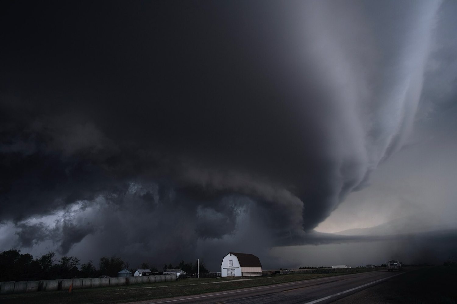Orage approchant